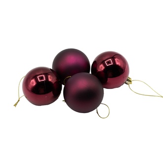Plastik Weihnachtskugel Flori
