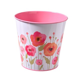 Metall Übertopf Blumen