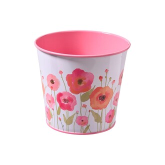 Metall Übertopf Blumen