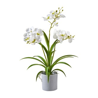 Kunststoff Orchidee Dendrobium