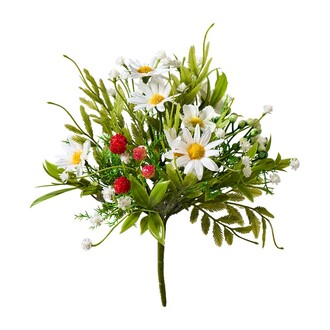 Kunststoff Blumenstrauß Daisy