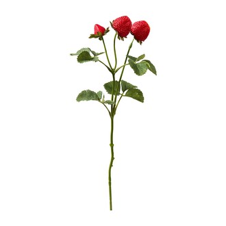 Kunststoff Erdbeerzweig Strawberry