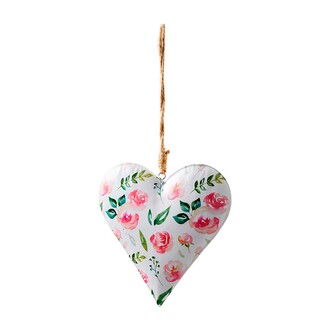 Metall Herz Rosenranke