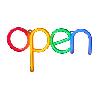 LED Schild Open