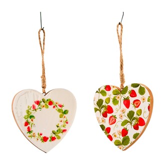 Holz Herz Berries