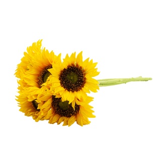 Kunststoff Sonnenblumenstrauß Sienna
