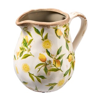 Keramik Krug Zitronenranke