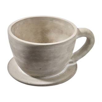 Zement Pflanztasse Grey