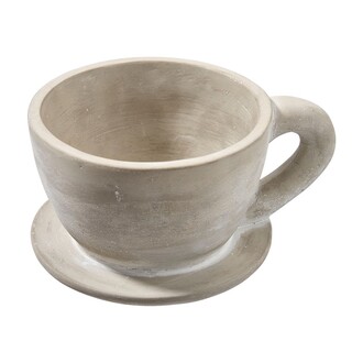 Zement Pflanztasse Grey