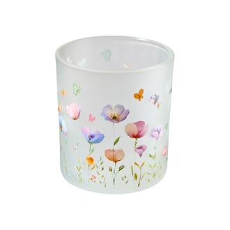 Glas Teelichbecher Summertime