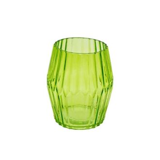Glas Vase Zigzag