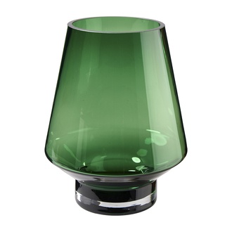 Glas Vase Verde