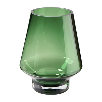 Glas Vase Verde 