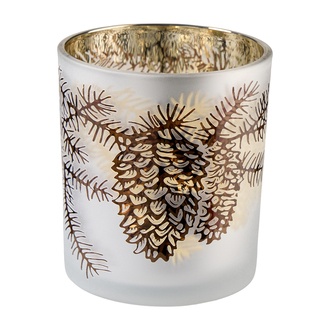 Glas Teelichbecher Cone 