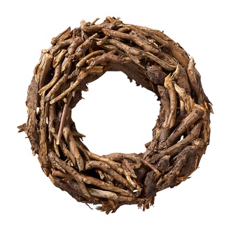 Holz Kranz Holzstücke 