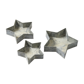Metall Schale Zinkstern