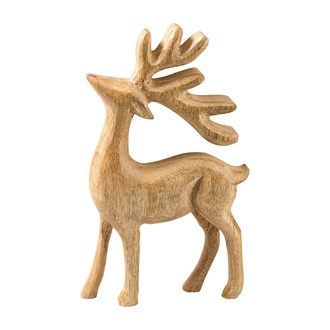 Holz Rentier Rudolf