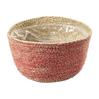 Seegras Pflanzkorb Jute