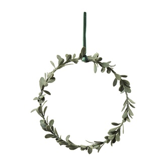 Kunststoff Blätterkranz Deco