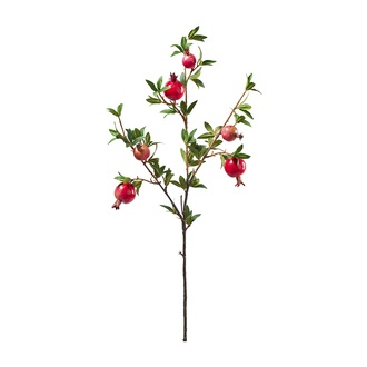Kunststoff Zweig Granatapfel 