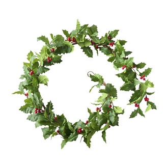 Kunststoff Girlande Ilex  
