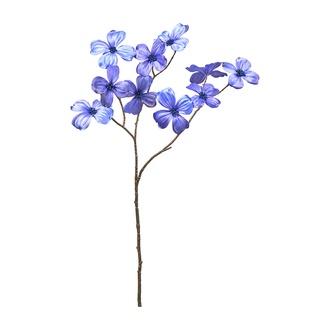 Kunststoff Blätterzweig Blue  