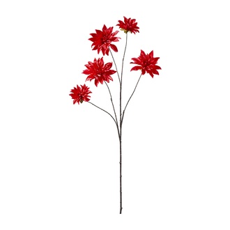 plastique dahlia Selma/5 fleurs