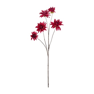 plastique dahlia Selma/5 fleurs