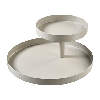 Metall Tablett Double