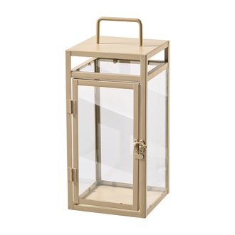 Metall Laterne Quattro