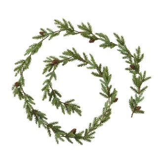 Kunststoff Tannengirlande Mix/Zapfen