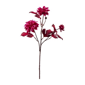 Kunststoff Dahlie Beauty/ 3 Blüten 