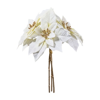 Kunststoff Poinsettienbund Christmas