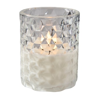 Wachs LED Kerze Im Glas 