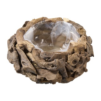 Holz Pflanzschale Wurzelholz 