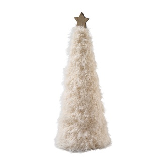 Stoff Tannenbaum Flauschi 