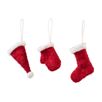 Stoff Sortiment Mütze/Handschuh/Stiefel