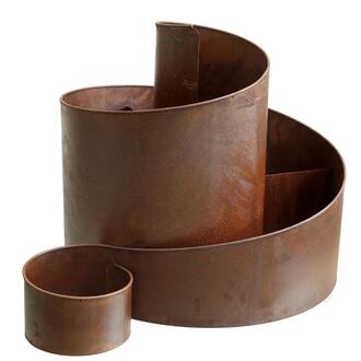 Metall Kräuterspirale Natur