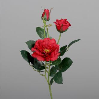 Branche de Rose en Plastique À Mémoire de Forme