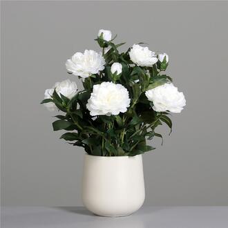 Kunststoff Pfingstrosenarrangement Premium