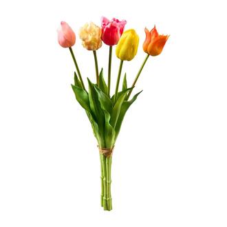 Plastic Tulip Bunch Color Mix
