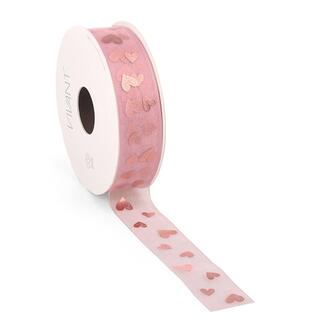 Coeurs en Ruban d'Organza