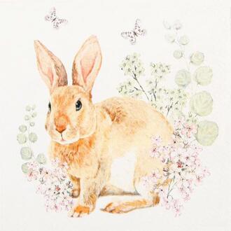 Osterserviette Hase Rosi