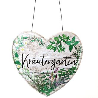 Metal Heart Herb Garden