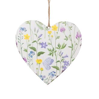 Metal Heart Flowers