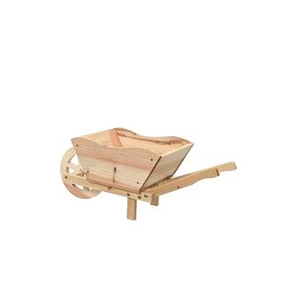 Holz Schubkarre Planter