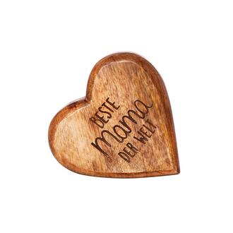 Wooden Heart Best Mom