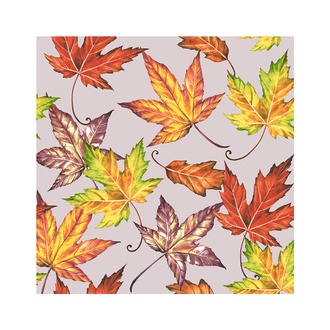 Serviette Ahornblätter