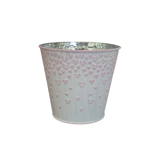 metal Planter hearts