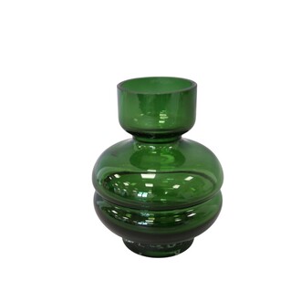 Glas Bodenvaseneinsatz Bauchig